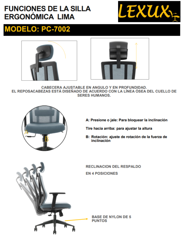 SILLA LIMA NEGRA - Image 7