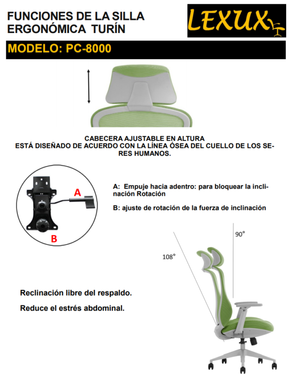 SILLA TURIN NEGRA - Image 7