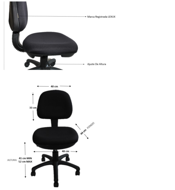 SILLA OFICINISTA ECONOMICA - Image 13
